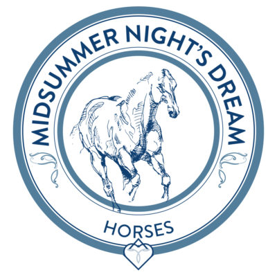 logo Midsummer Night's Dream Horses, élevage de paint-horses et de quarter-horses en Colombie-Britannique, Canada