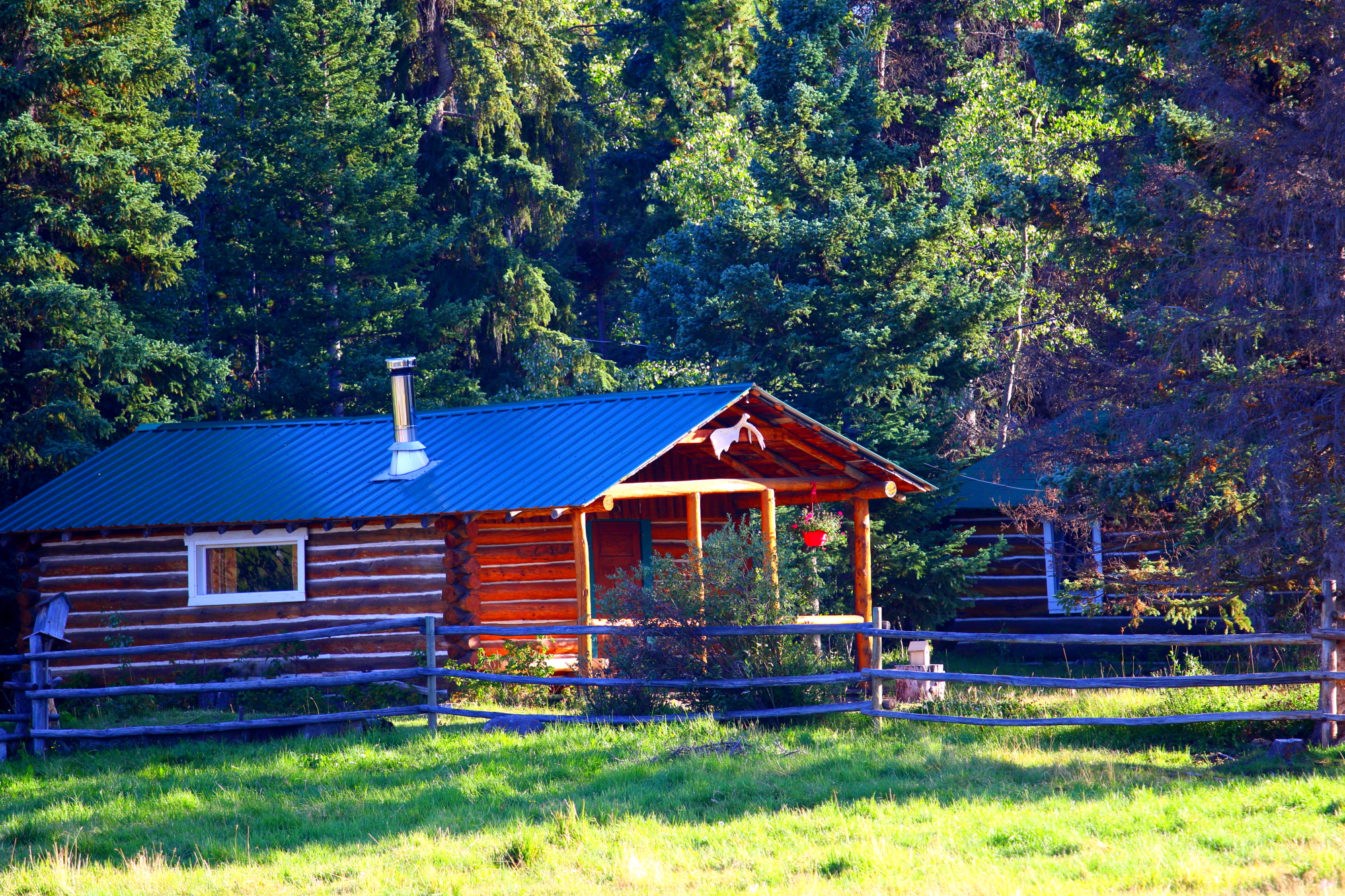 Guest cabins : Une cabane au Canada, ranch en Colombie-Britannique